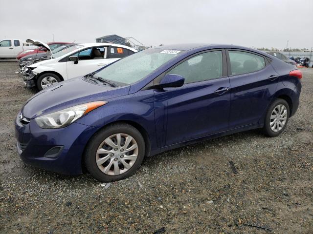 HYUNDAI ELANTRA GL 2012 with VIN 5NPDH4AE9CH106689 - Photo from auction