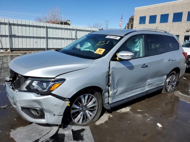 NISSAN PATHFINDER 2017 with VIN 5N1DR2MMXHC646152 - Photo from auction
