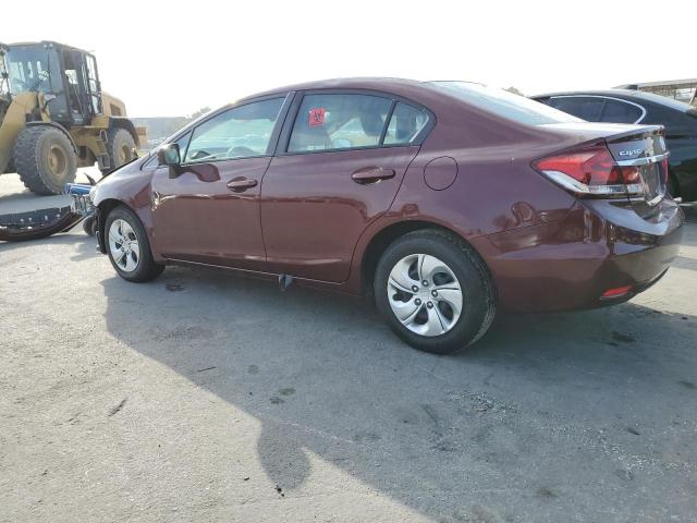 Photo 2 from auction – 2014 HONDA CIVIC LX with VIN 19XFB2F56EE074900