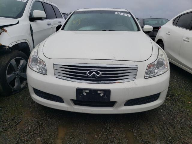Photo 5 from auction – 2009 INFINITI G37 BASE with VIN JNKCV61E09M014335