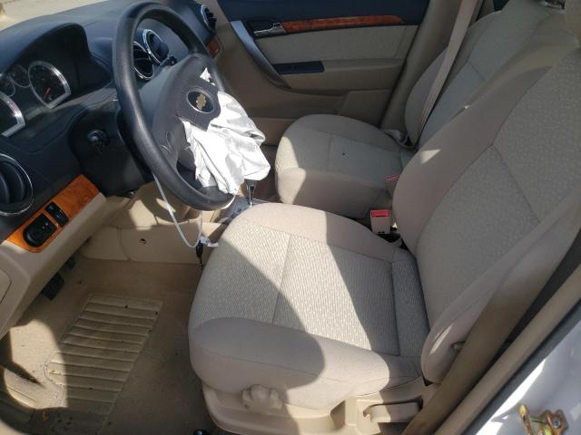 Photo 7 from auction – 2007 CHEVROLET AVEO LS with VIN KL1TG56657B099602