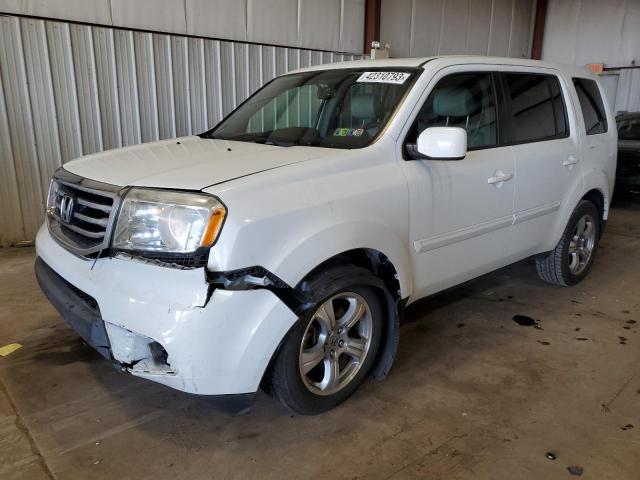 HONDA PILOT EXLN 2013 with VIN 5FNYF4H72DB071847 - Photo from auction