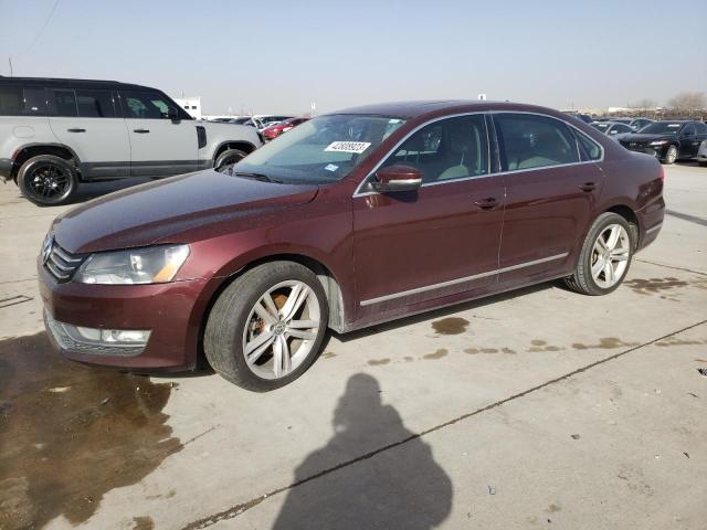 VOLKSWAGEN PASSAT SEL 2014 with VIN 1VWCN7A35EC095030 - Photo from auction