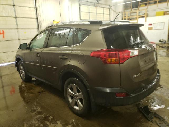 Photo 2 from auction – 2015 TOYOTA RAV4 XLE with VIN 2T3RFREV8FW346669