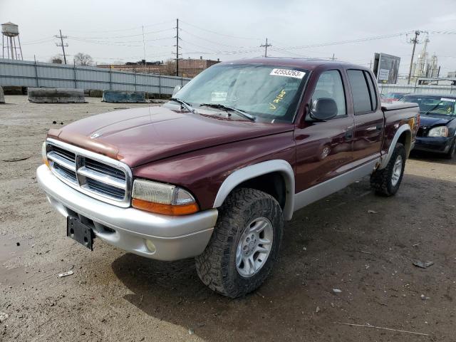DODGE DAKOTA QUA 2003 with VIN 1D7HG48N73S216173 - Photo from auction