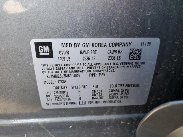 Photo 14 from auction – 2021 BUICK ENCORE GX with VIN KL4MMESL7MB104046