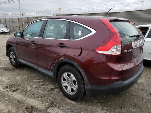 Photo 2 from auction – 2012 HONDA CR-V LX with VIN 5J6RM3H3XCL020667