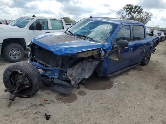 FORD F150 SUPER 2018 with VIN 1FTEW1E59JFA21362 - Photo from auction