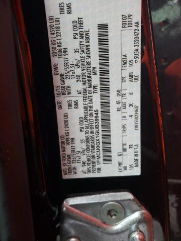 Photo 14 from auction – 2016 FORD ESCAPE SE with VIN 1FMCU0GX1GUB39945