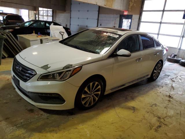 HYUNDAI SONATA SPO 2016 with VIN 5NPE34AF0GH393003 - Photo from auction