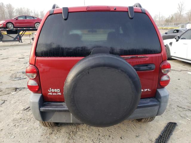 Photo 6 from auction – 2006 JEEP LIBERTY SP with VIN 1J4GL48K76W150643