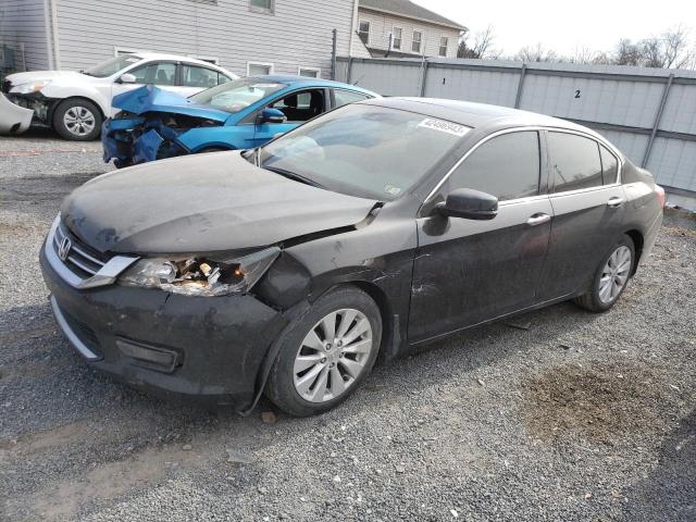 HONDA ACCORD EXL 2014 with VIN 1HGCR3F86EA005689 - Photo from auction