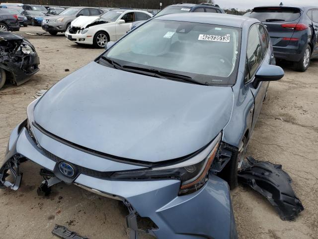 TOYOTA COROLLA LE 2021 with VIN JTDEAMDE6MJ035156 - Photo from auction