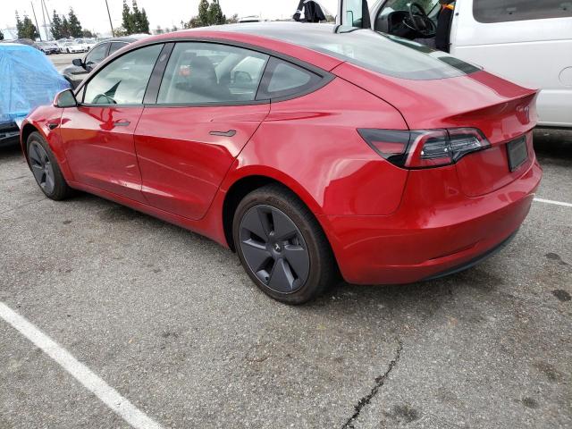 Photo 2 from auction – 2022 TESLA MODEL 3 with VIN 5YJ3E1EA4NF293559