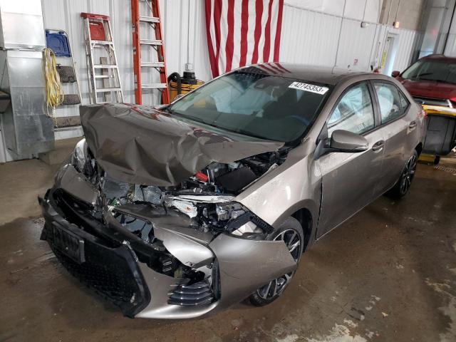 TOYOTA COROLLA L 2018 with VIN 5YFBURHE6JP816803 - Photo from auction