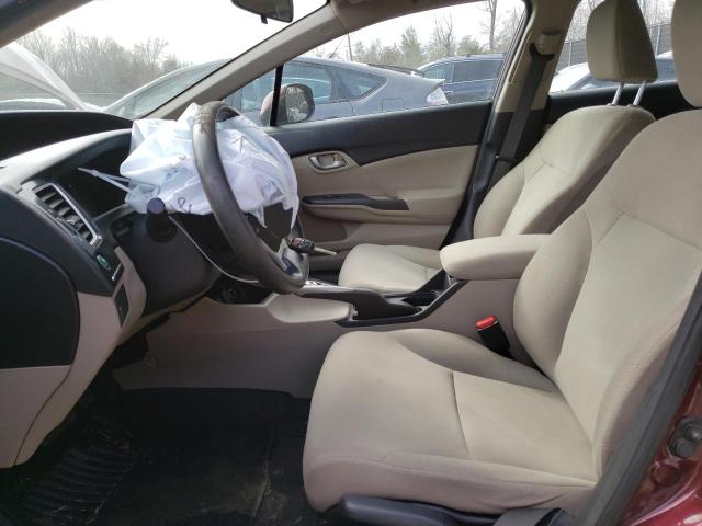 Photo 7 from auction – 2013 HONDA CIVIC LX with VIN 19XFB2F52DE286806