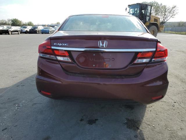 Photo 6 from auction – 2014 HONDA CIVIC LX with VIN 19XFB2F56EE074900