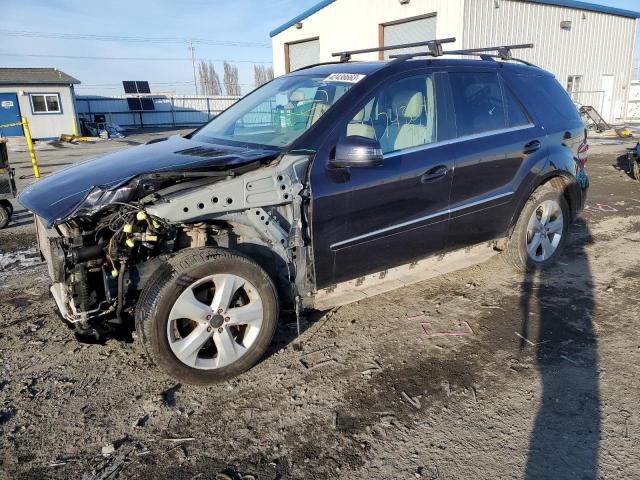MERCEDES-BENZ ML 350 BLU 2011 with VIN 4JGBB2FBXBA634514 - Photo from auction