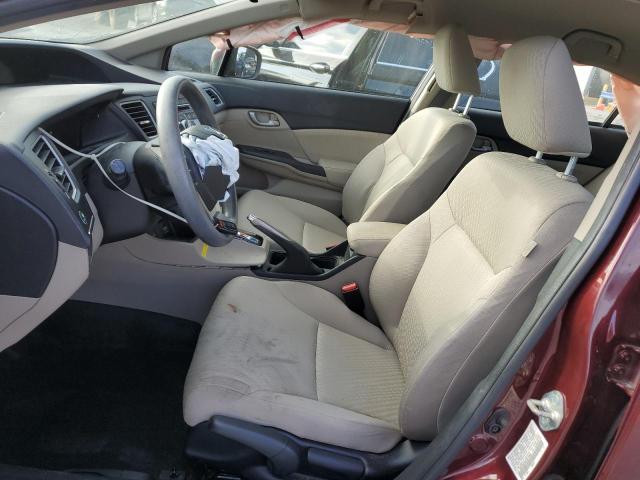 Photo 7 from auction – 2014 HONDA CIVIC LX with VIN 19XFB2F56EE074900