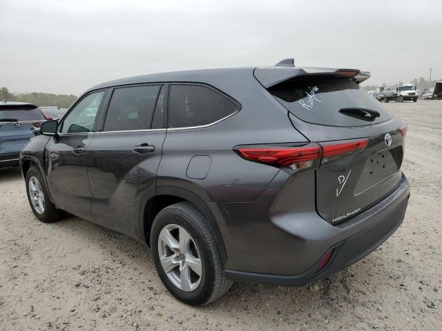 Photo 2 from auction – 2021 TOYOTA HIGHLANDER with VIN 5TDZZRAH5MS031432