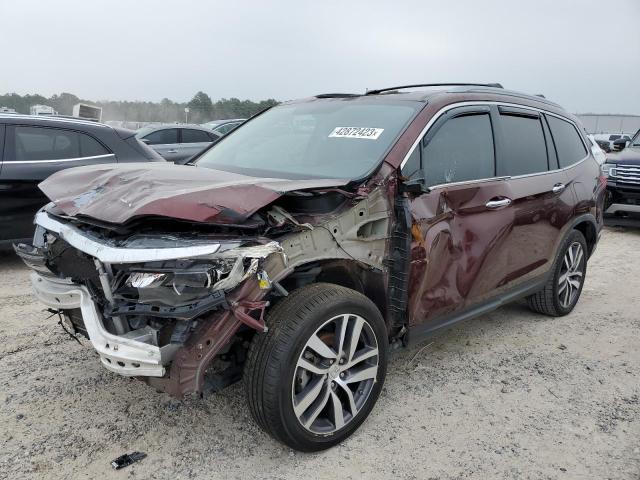 Photo 1 from auction – 2018 HONDA PILOT TOUR with VIN 5FNYF5H99JB011843