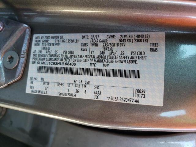 Photo 14 from auction – 2017 LINCOLN MKC PREMIE with VIN 5LMCJ1C93HUL68406