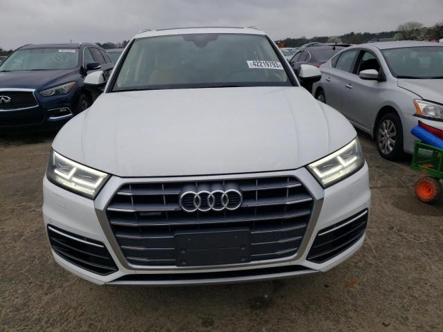 Photo 5 from auction – 2018 AUDI Q5 PREMIUM with VIN WA1BNAFY5J2110197