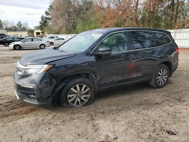 HONDA PILOT EXL 2021 with VIN 5FNYF5H57MB035026 - Photo from auction