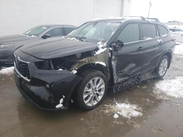 TOYOTA HIGHLANDER 2020 with VIN 5TDDZRBHXLS007649 - Photo from auction