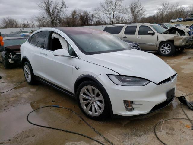 Photo 4 from auction – 2021 TESLA MODEL X with VIN 5YJXCDE2XMF324748