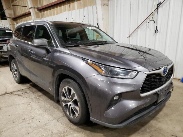 Photo 4 from auction – 2021 TOYOTA HIGHLANDER with VIN 5TDGBRCH8MS040098