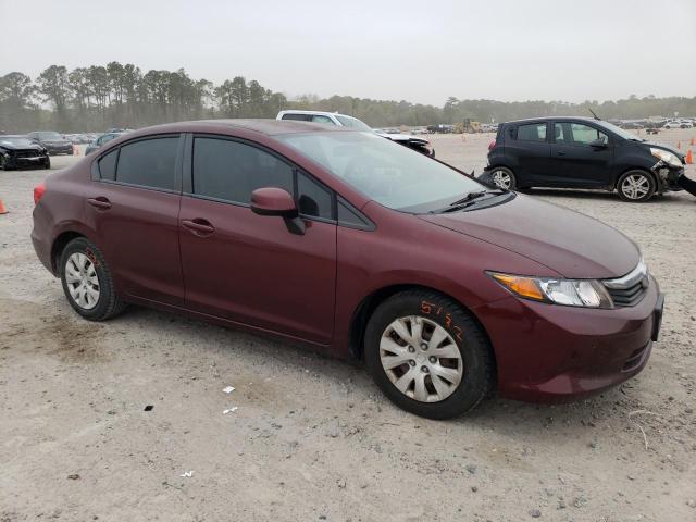 Photo 4 from auction – 2012 HONDA CIVIC LX with VIN 2HGFB2F51CH603589