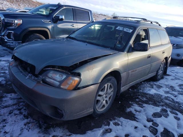 SUBARU LEGACY OUT 2003 with VIN 4S3BH665836649795 - Photo from auction