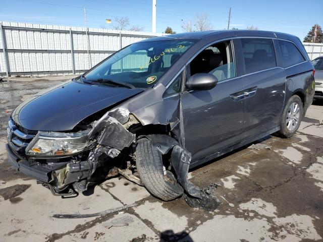 HONDA ODYSSEY EX 2014 with VIN 5FNRL5H69EB016064 - Photo from auction