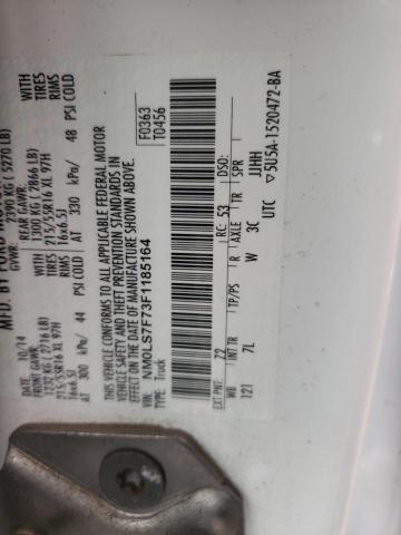 Photo 14 from auction – 2015 FORD TRANSIT CO with VIN NM0LS7F73F1185164