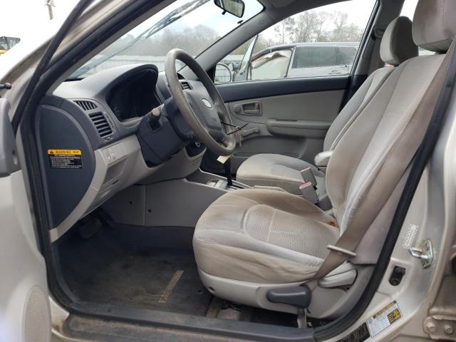 Photo 7 from auction – 2009 KIA SPECTRA EX with VIN KNAFE221X95646494