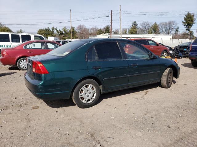 Photo 3 from auction – 2001 HONDA CIVIC DX with VIN 2HGES16211H585992
