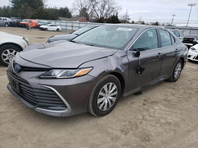 TOYOTA CAMRY LE 2022 with VIN 4T1C31AK3NU578437 - Photo from auction
