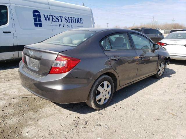 Photo 3 from auction – 2012 HONDA CIVIC LX with VIN 19XFB2F54CE101489