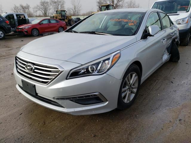 HYUNDAI SONATA SE 2015 with VIN 5NPE24AF0FH228201 - Photo from auction