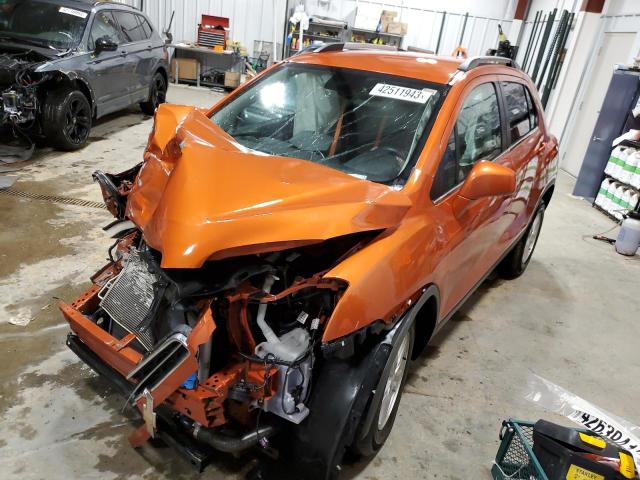 CHEVROLET TRAX 1LT 2016 with VIN KL7CJLSB4GB648074 - Photo from auction
