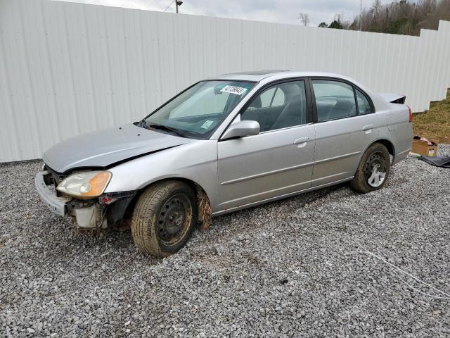 HONDA CIVIC EX 2001 with VIN 1HGES26791L032933 - Photo from auction
