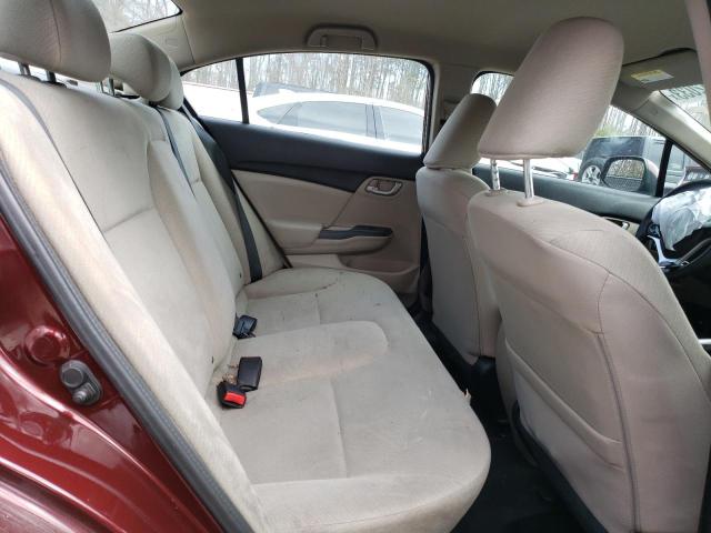 Photo 10 from auction – 2013 HONDA CIVIC LX with VIN 19XFB2F52DE286806