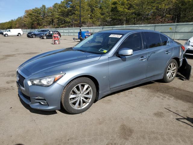 INFINITI Q50 BASE 2015 with VIN JN1BV7AR3FM390886 - Photo from auction