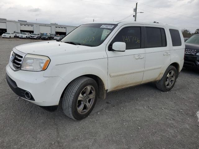 HONDA PILOT EXL 2015 with VIN 5FNYF3H56FB025840 - Photo from auction