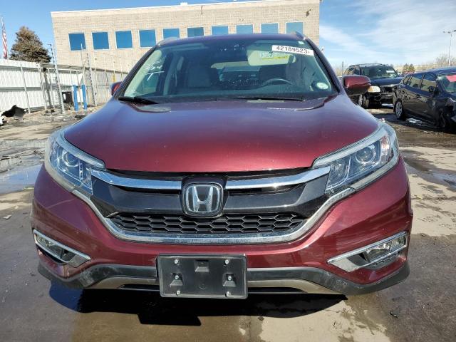 Photo 5 from auction – 2016 HONDA CR-V TOURI with VIN 5J6RM4H96GL035702