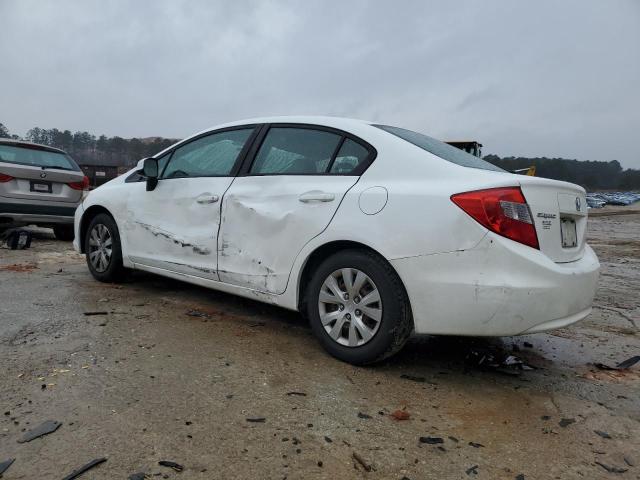 Photo 2 from auction – 2012 HONDA CIVIC LX with VIN 19XFB2F56CE037293