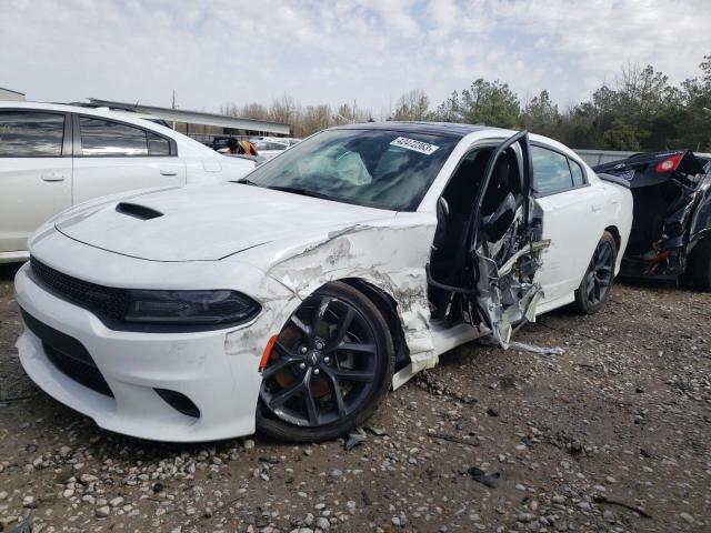 DODGE CHARGER GT 2021 with VIN 2C3CDXHG8MH616790 - Photo from auction