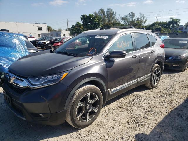 Photo 1 from auction – 2019 HONDA CR-V TOURI with VIN 7FARW2H99KE024665