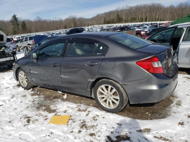 Photo 2 from auction – 2012 HONDA CIVIC EXL with VIN 2HGFB2F97CH550643